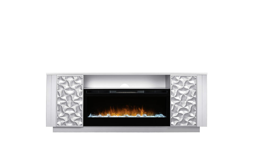 Smart Furniture Lanna Electric Fireplace and TV Console