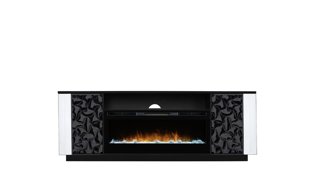 Smart Furniture Lanna Electric Fireplace and TV Console