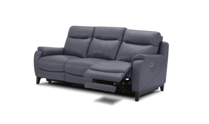 Leonard 3-Seater Dual Power Sofa with Adjustable Headrest