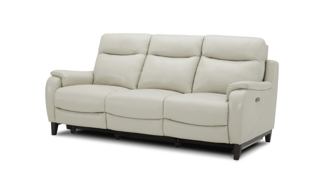 Leonard 3-Seater Dual Power Sofa with Adjustable Headrest