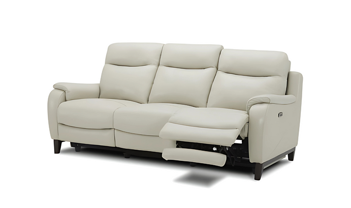 Leonard 3-Seater Dual Power Sofa with Adjustable Headrest