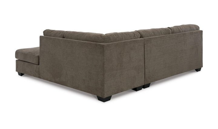 Modern Heritage Mahoney 2-Piece Full Sleeper Sectional with Chaise In Fabric