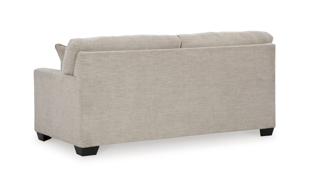 Modern Heritage Mahoney 2-Seater Fabric Full Sofa Sleeper With Accent Pillows