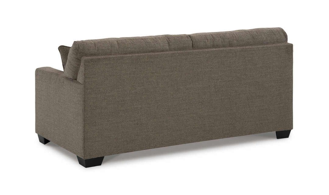 Modern Heritage Mahoney 2-Seater Fabric Full Sofa Sleeper With Accent Pillows