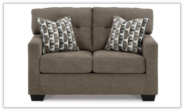 Mahoney Fabric Upholstered Loveseat