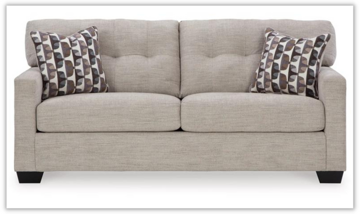 Mahoney Fabric 2-seater Sofa with Removable Cushions