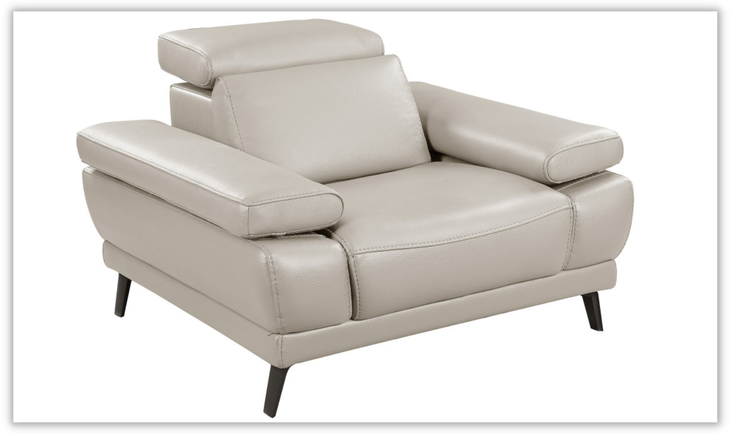 Mercer Leather Living Room Set with Motion Headrest