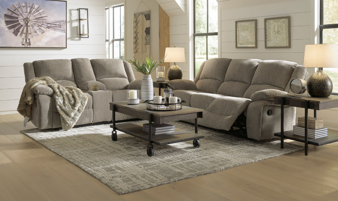 Ashley  Draycoll Manual Reclining Living Room Set