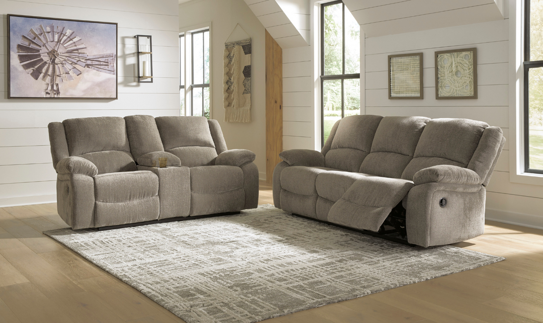 Ashley  Draycoll Manual Reclining Living Room Set