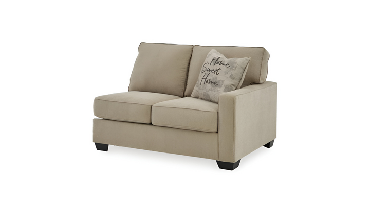 Modern Heritage Lucina 2- Piece Fabric Sectional Sofa In Quartz-jennifer furniture