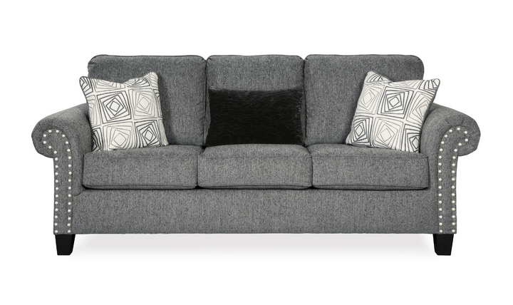 Ashley  Agleno Charcoal Fabric Living Room Set