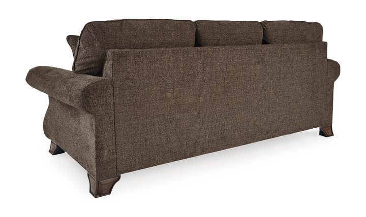 Ashley  Miltonwood 3-Seater Stationary Fabric Sofa in Teak