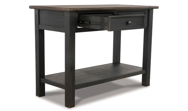 Ashley  Tyler Creek 2-Drawer Accent Table in Brown