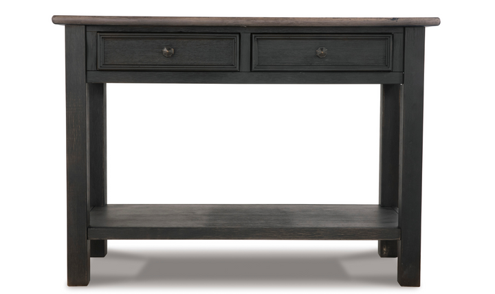 Ashley  Tyler Creek 2-Drawer Accent Table in Brown