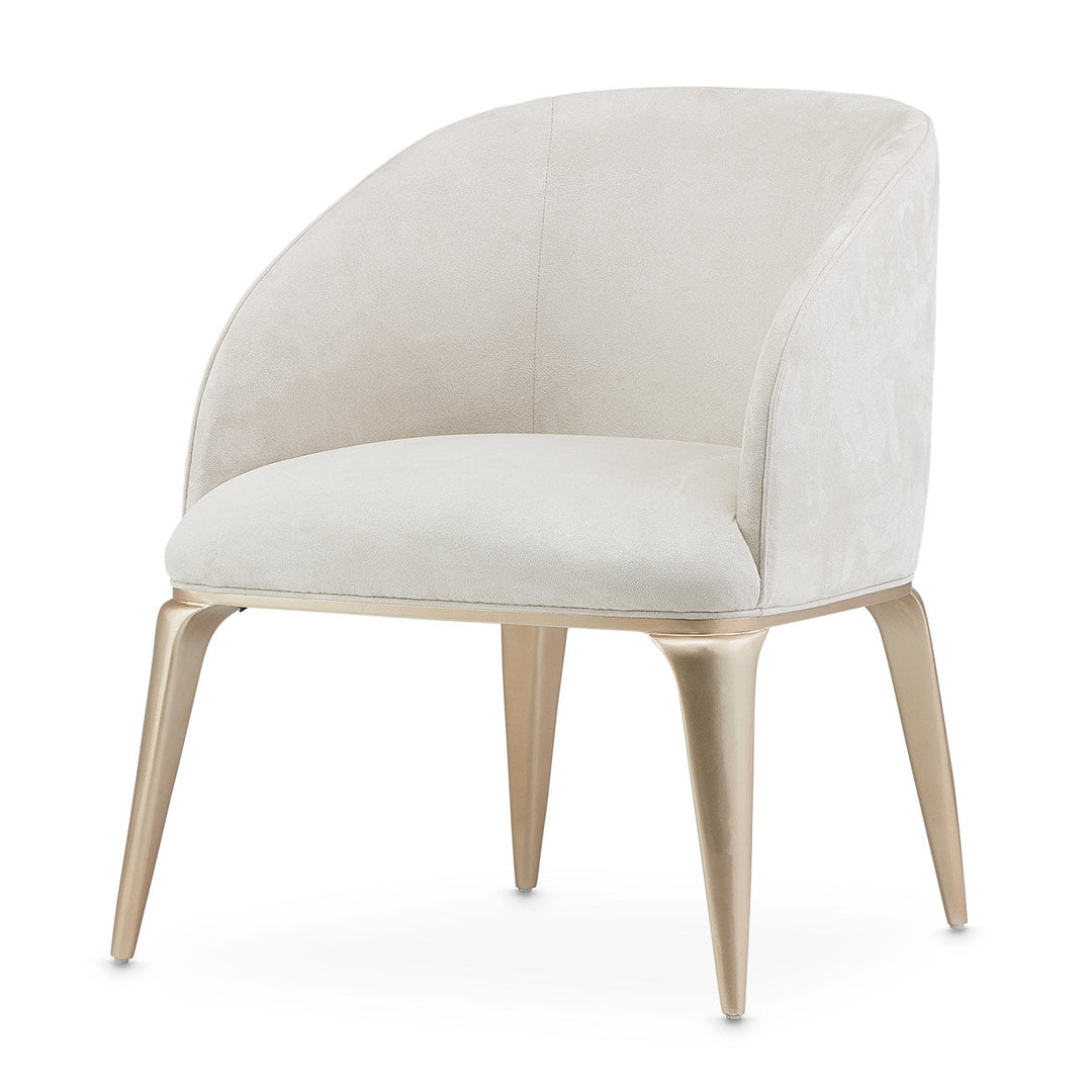 MALIBU CREST VANITY CHAIR IN CHARDONNAY