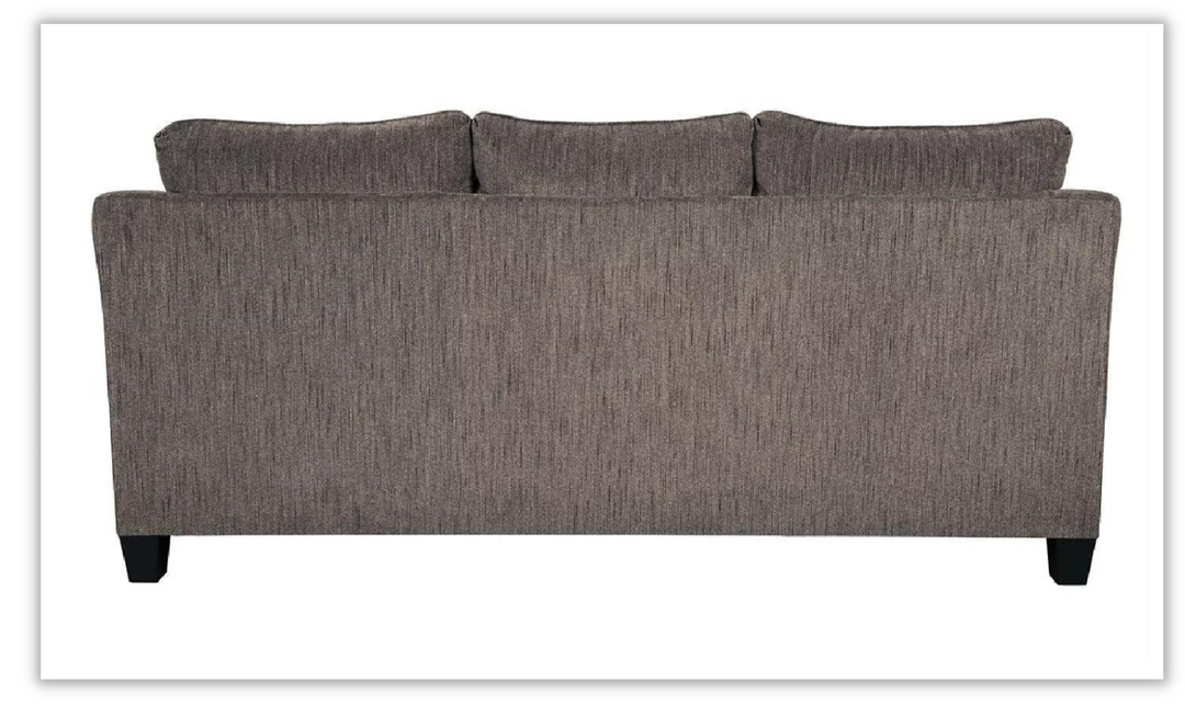 Modern Heritage Nemoli 3-Seater Fabric Queen Sleeper Sofa in Slate