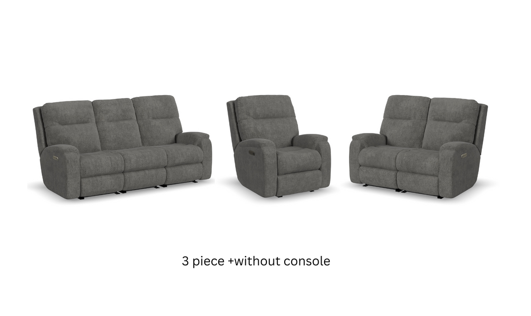 Penn Power Reclining Living Room Set in Fabric