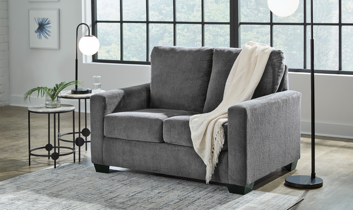 Rannis Fabric Sofa Sleeper with Memory Foam Mattress-Jennifer Furniture