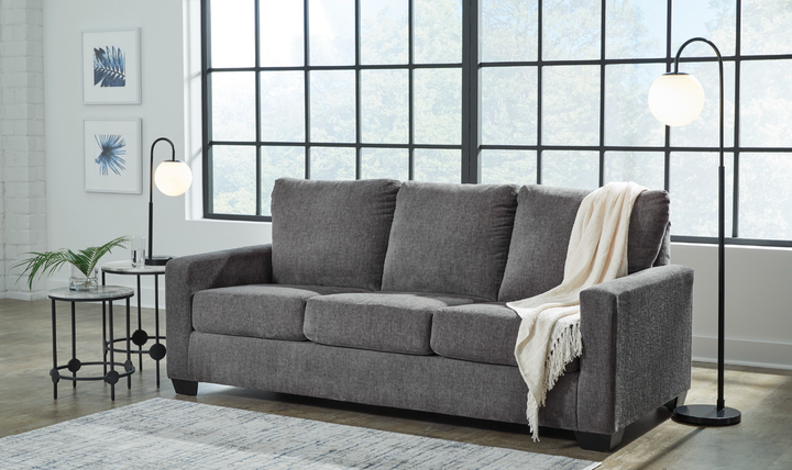 Rannis Fabric Sofa Sleeper with Memory Foam Mattress-Jennifer Furniture