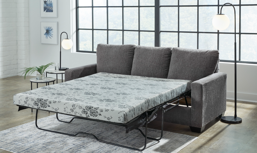 Rannis Fabric Sofa Sleeper with Memory Foam Mattress-Jennifer Furniture