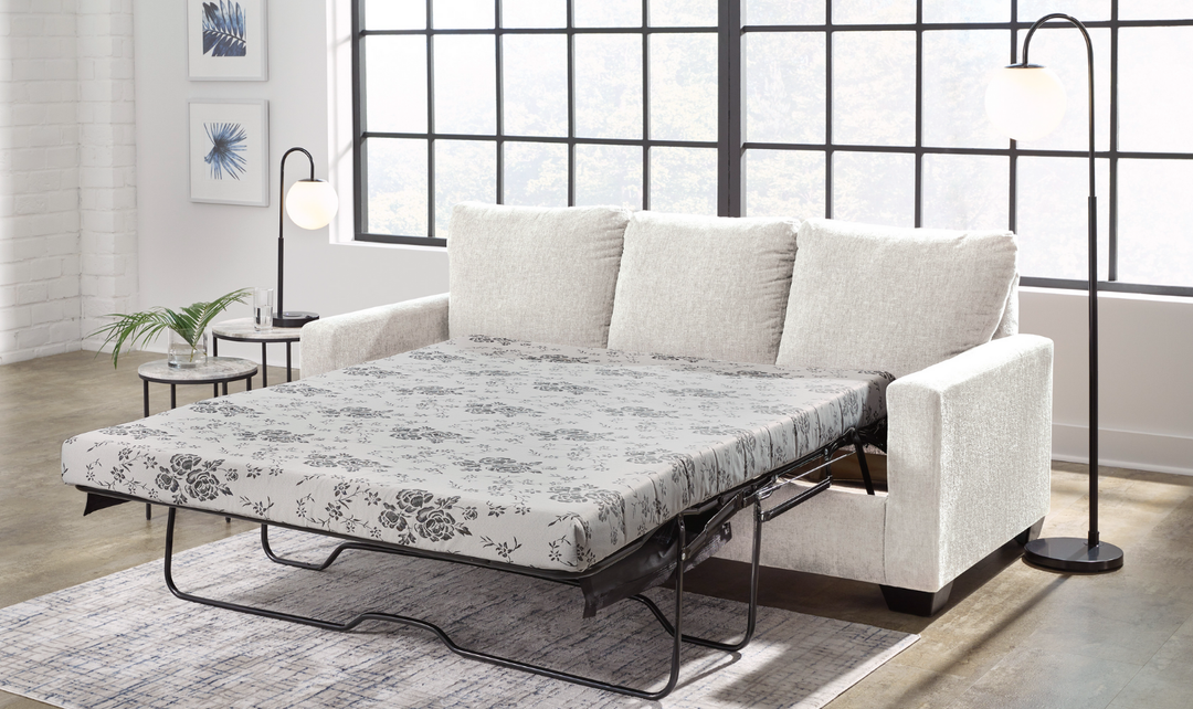 Rannis Fabric Sofa Sleeper with Memory Foam Mattress-Jennifer Furniture