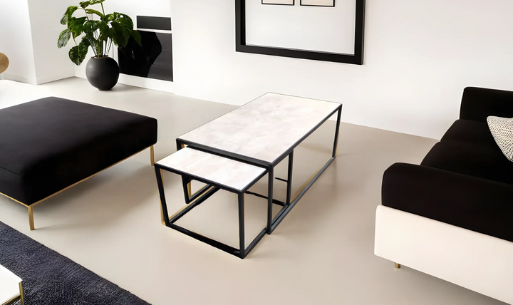 Rectangle nesting coffee table