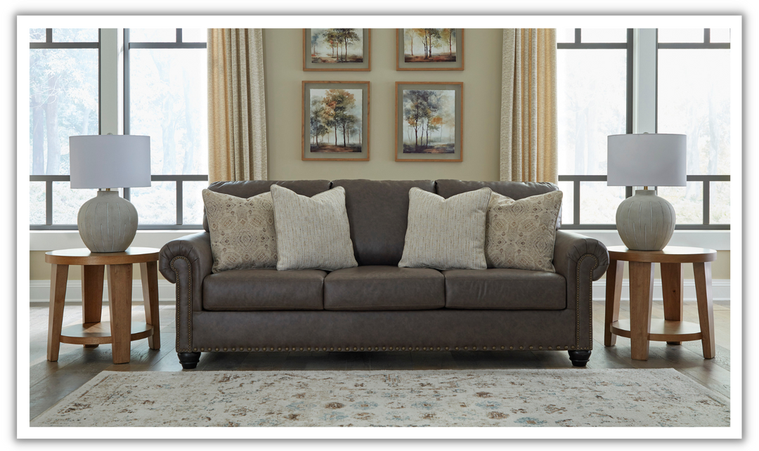 Roxmere 3 Seater Queen Sofa Sleeper WIth Memory Foam Mattresses-jennifer furniture