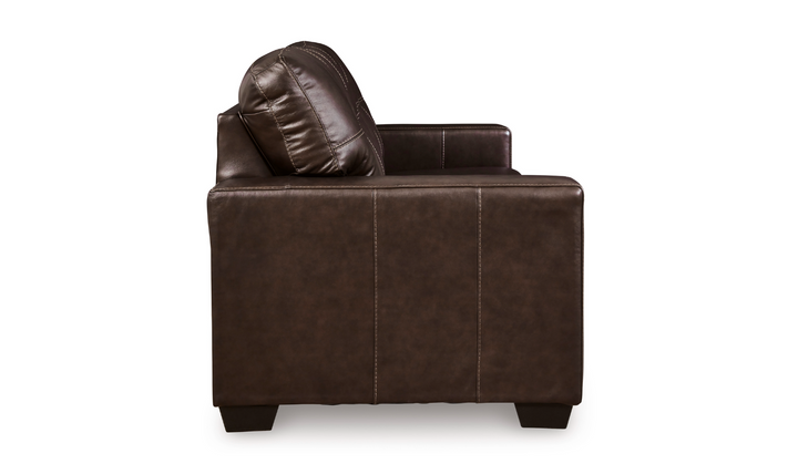 Santorine Tufted Queen Sofa Sleeper in Leather-Jennifer Furniture