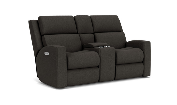 Score Power Reclining Loveseat with Power Headrests-jenniferfurniture