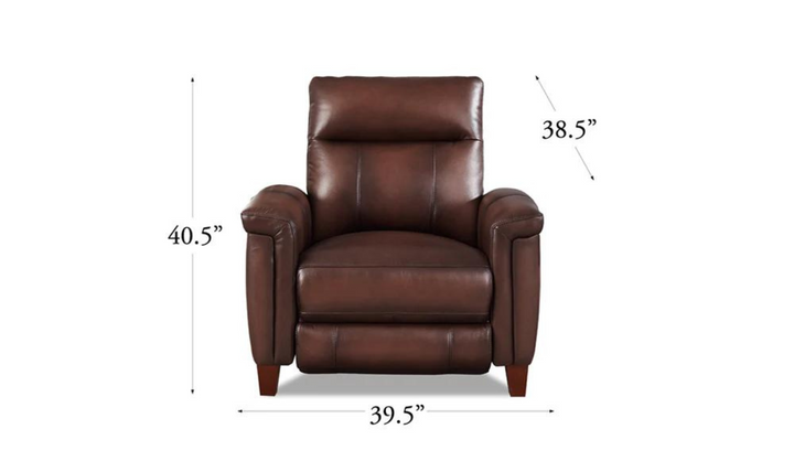 Sherwood Top Grain Leather Zero Gravity Power Recliner Chair