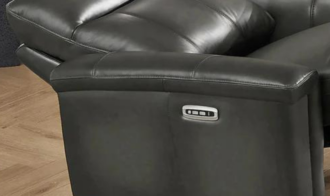 Sherwood Top Grain Leather Zero Gravity Power Recliner Chair