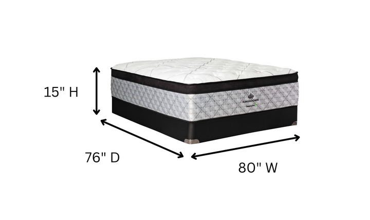 Sleep to Live Euro Top King Mattress-jennifer furniture