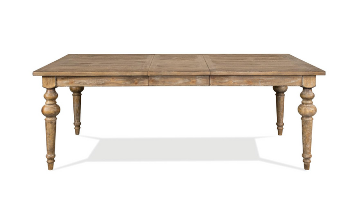 Sonora Rustic Dining Table with 18" Table Leaf