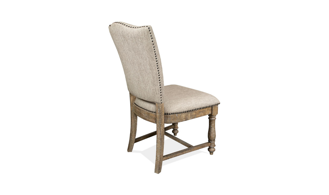 Sonora Upholstered Side Chair with Nail Head Trim