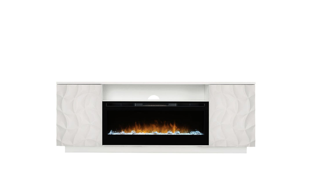 Smart furniture Adrianna Fireplace with console