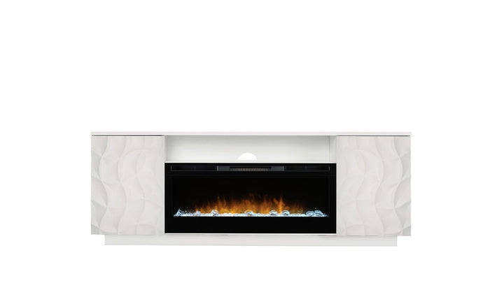 Smart furniture Adrianna Fireplace with console