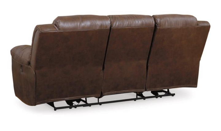 Stoneland Power Reclining Leather Sofa