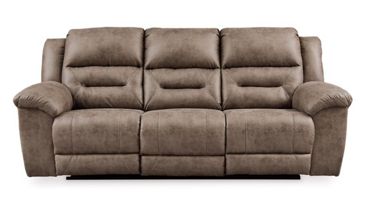 Stoneland Power Reclining Leather Sofa