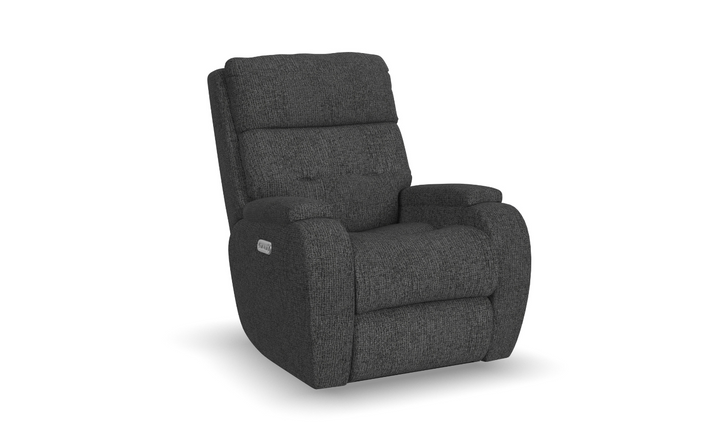 Strait Power Recliner Chair With Power Headrest-jenniferfurniture