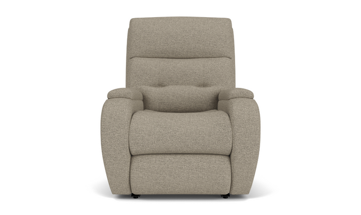 Strait Power Recliner Chair With Power Headrest-jenniferfurniture