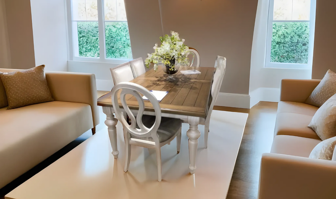 Summer Hill Dining Table & 6 chairs - Jennifer Furniture