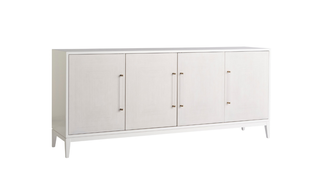 Universal Furniture Desert Rose Sideboard in Alabaster Finish