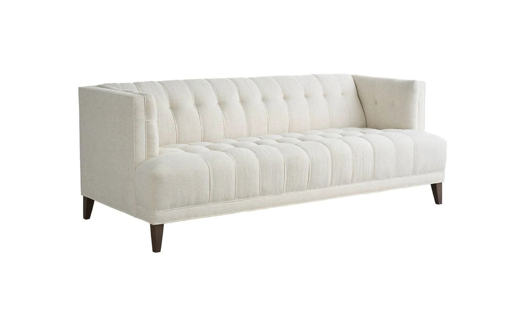 Universal Furniture Paxton 3-Seater Fabric Sofa in Ivory