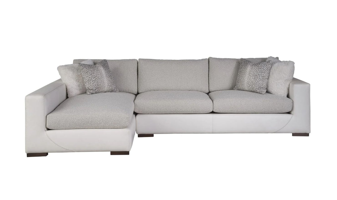 Universal Furniture Shelborne 2 Piece Sectional Sofa in snow