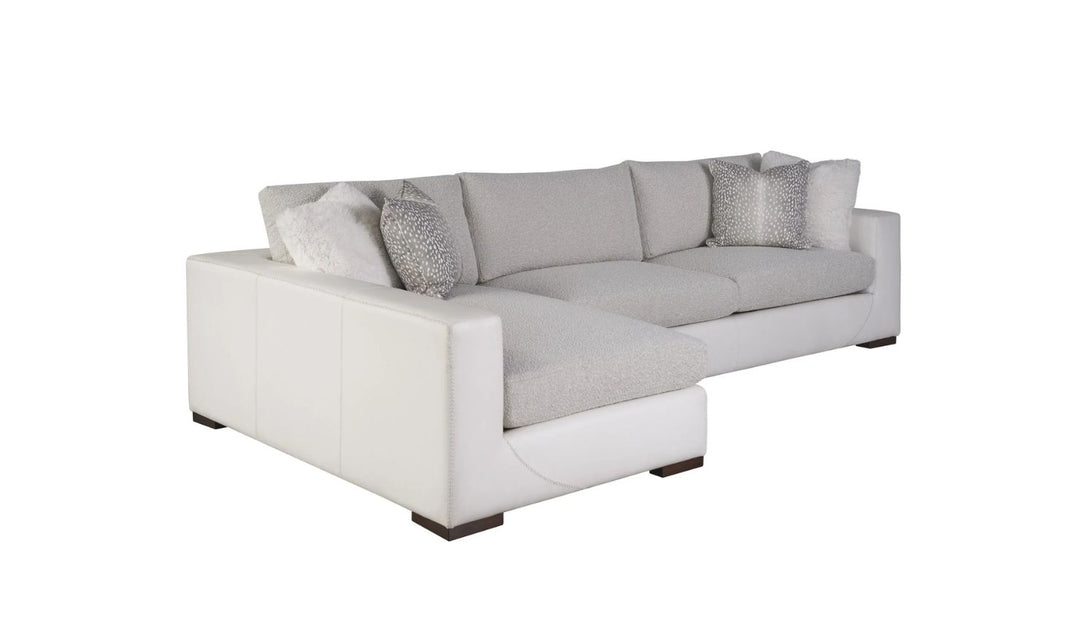 Universal Furniture Shelborne 2 Piece Sectional Sofa in snow