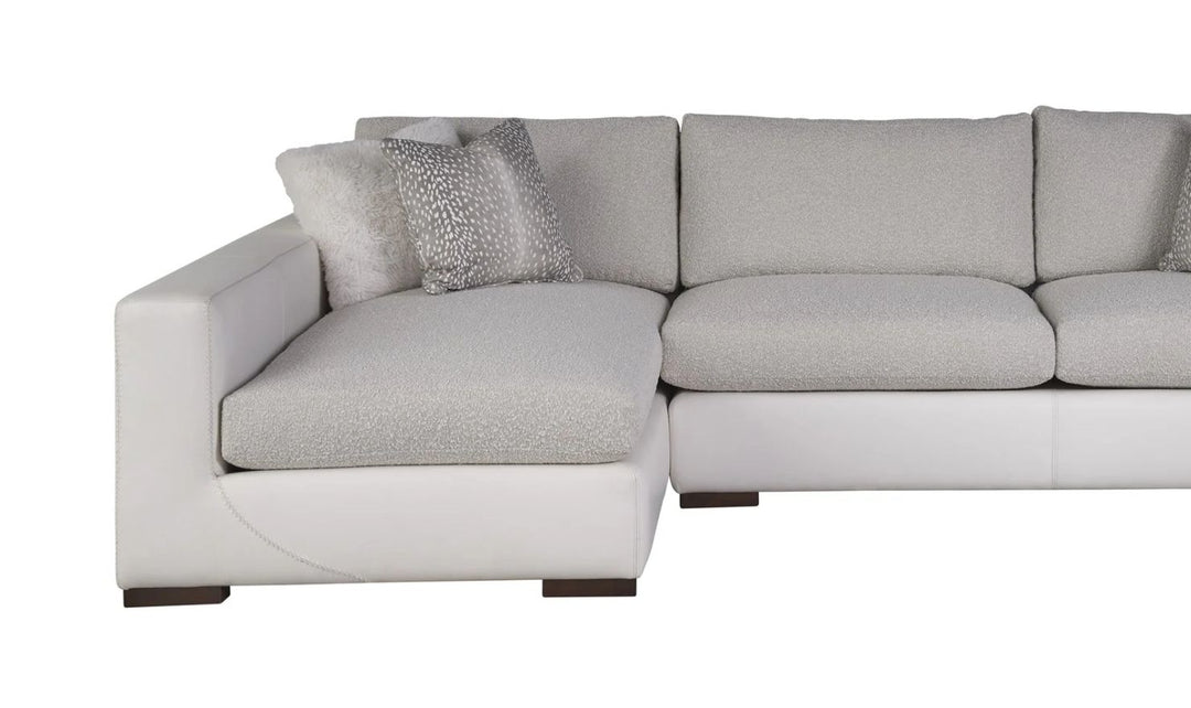 Universal Furniture Shelborne 2 Piece Sectional Sofa in snow