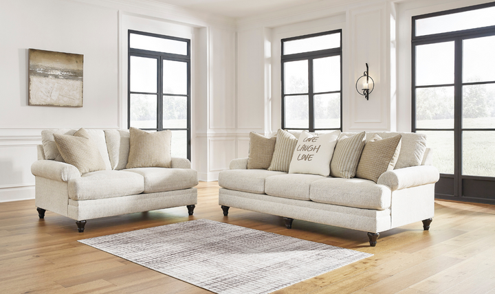 Modern Heritage Valerani 3 Seater Fabric Sofa in Sandstone