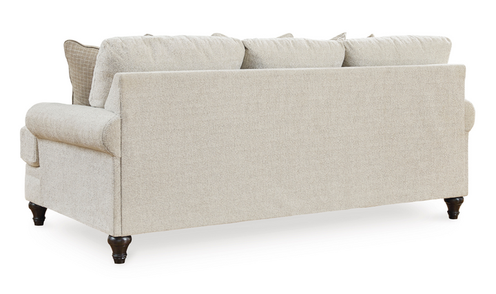 Modern Heritage Valerani 3 Seater Fabric Sofa in Sandstone