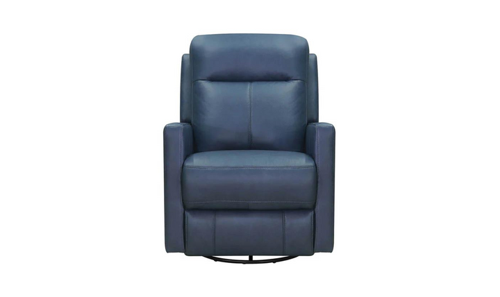 Vienna Manual Swivel Rocker Leather Recliner Chair