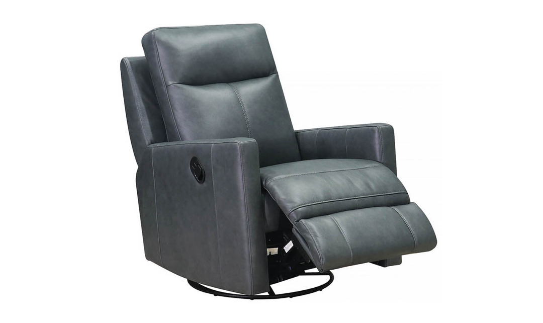 Vienna Power Swivel Rocker Leather Recliner Chair